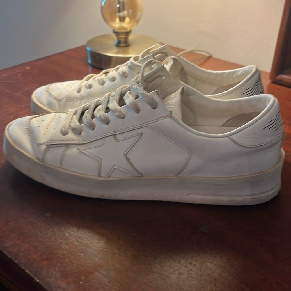 Golden Goose pure white 8.5 women’s